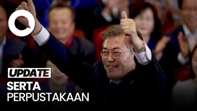 Pensiun dari Politik, Eks Presiden Korsel Moon Jae In Buka Toko Buku
