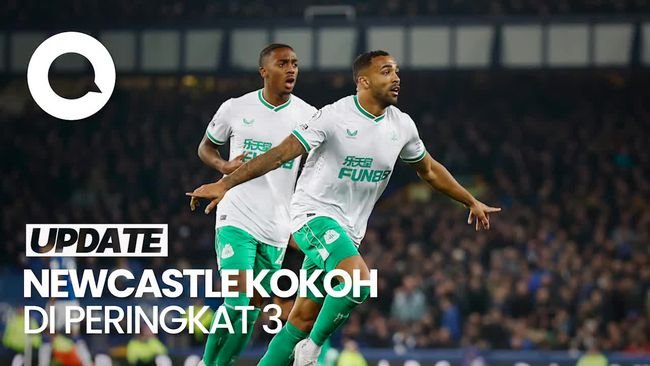 Everton Vs Newcastle United: The Magpies Menang 4-1