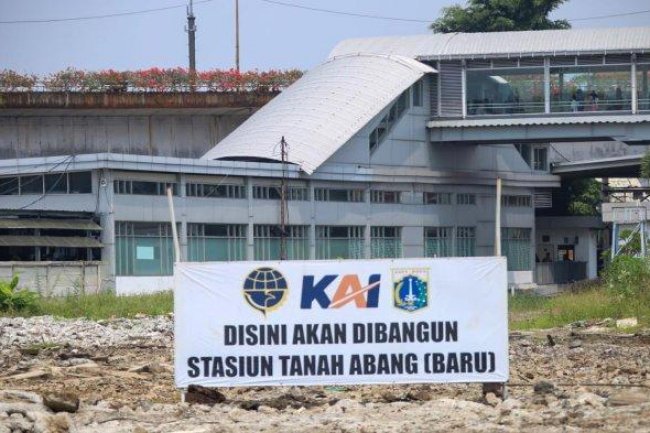 Ditargetkan Rampung Akhir 2023, Revitalisasi Stasiun Tanah Abang Mulai Dikerjakan