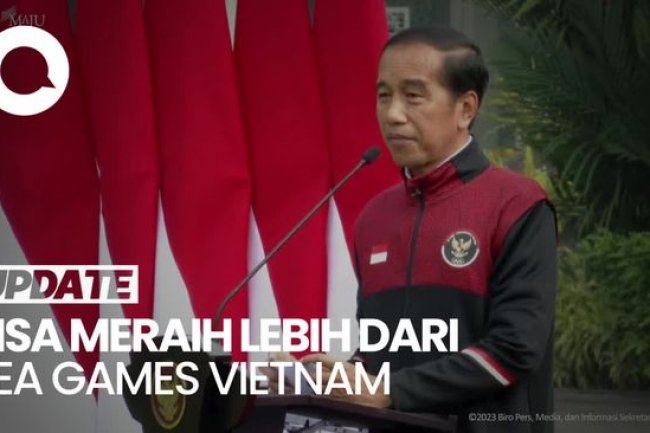 Jokowi Lepas Atlet ke SEA Games 2023, Minta di Peringkat 1-2