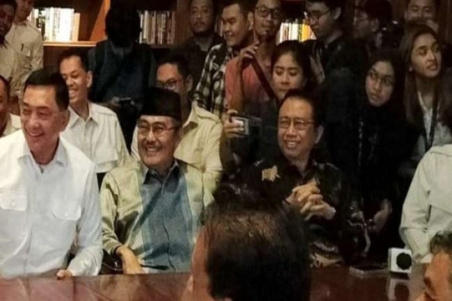 Jimly dan Marzuki Alie Dampingi Prabowo Saat Bertemu Wiranto, Ini Kata Gerindra