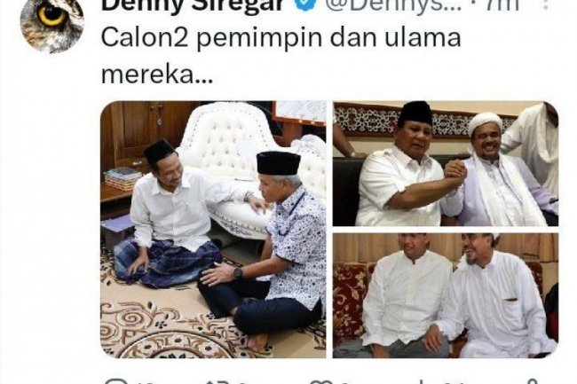 Konten Unggahan Denny Siregar Jadi Sorotan Netizen