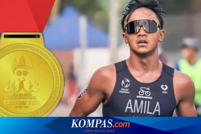 SEA Games 2023, Atlet Triathlon Sumbang Emas Pertama Indonesia