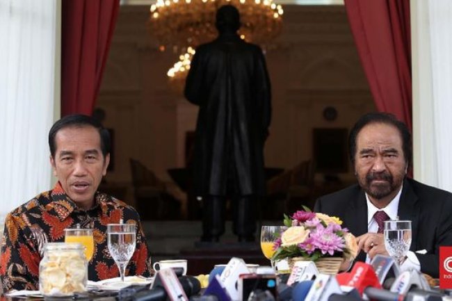 PDIP Respons Surya Paloh Soal Titik Terendah Hubungan dengan Jokowi