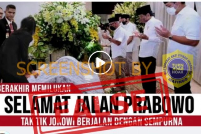 CEK FAKTA: Selamat Jalan Prabowo, Taktik Jokowi dalam Politik 2024 Berjalan Lancar, Benarkah?