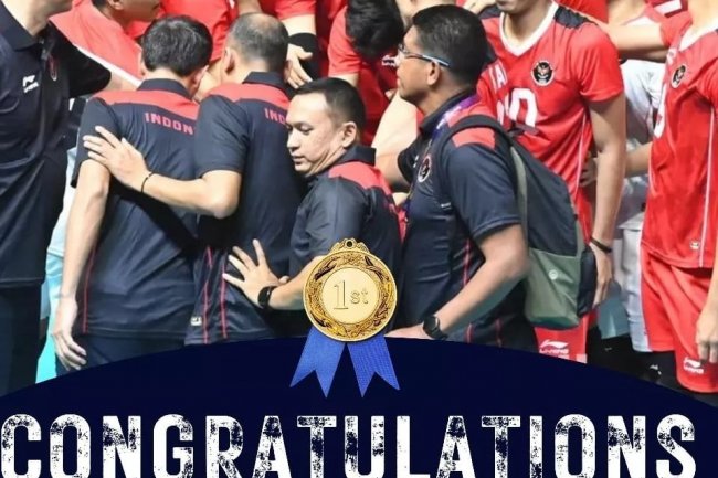 Voli Putra Indonesia Raja Asia Tenggara, Ketum PBVI Sebut Luar Biasa.  Bagaimana Cedera Doni Haryono?