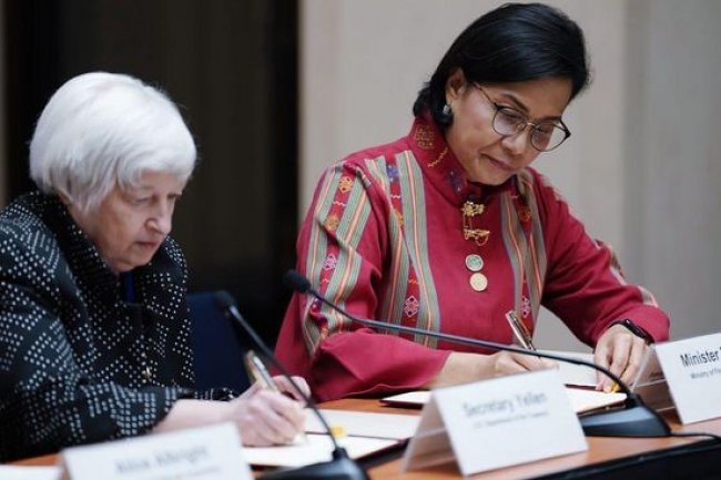 Kata Sri Mulyani Soal Risiko Gagal Bayar AS & Dampaknya ke RI