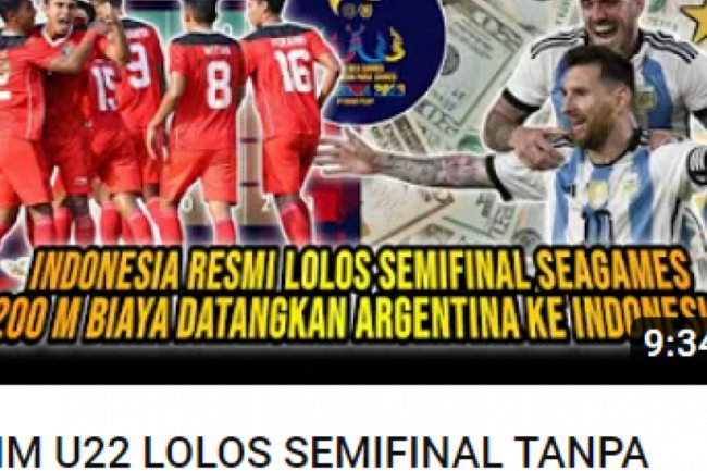 Cek Fakta: Demi Timnas Indonesia vs Argentina Terlaksana, PSSI Galang Dana, Benarkah?