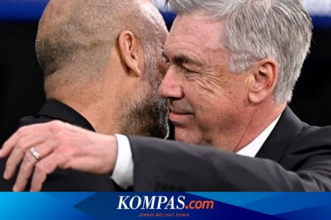 Hasil Madrid Vs Man City 1-1, Guardiola Ungkap Satu Keanehan Halaman all