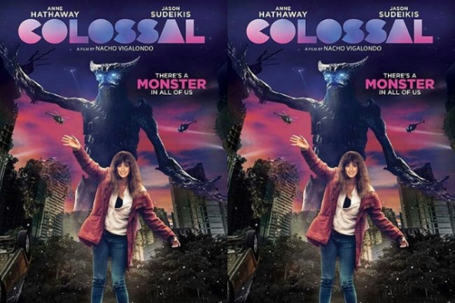Sinopsis Film Colossal, Kisah Anna Hathaway Mengendalikan Monster Jahat dari Jarak Jauh
