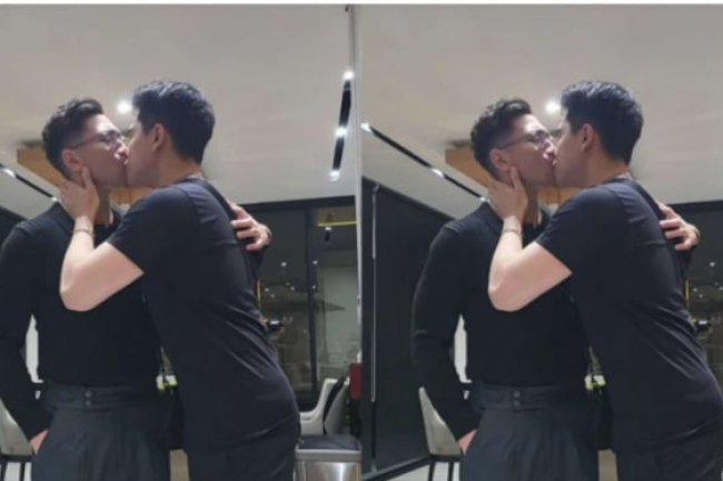 Pasangan Artis Nikah Beda Agama Berakhir Cerai, Verrell Bramasta Cium Bibir Athalla Naufal