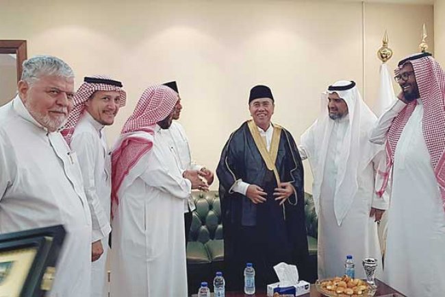 Maqari Jajaki Kerja Sama dengan Organisasi Kitab dan Sunnah Internasional