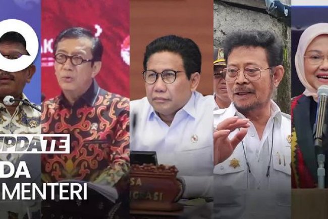 Daftar Menteri Jokowi yang Maju Nyaleg Beserta Dapilnya