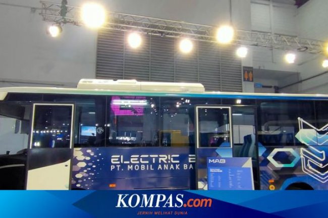 Pasar Terbesar Bus Listrik MAB Jadi Kendaraan Operasional Perusahan