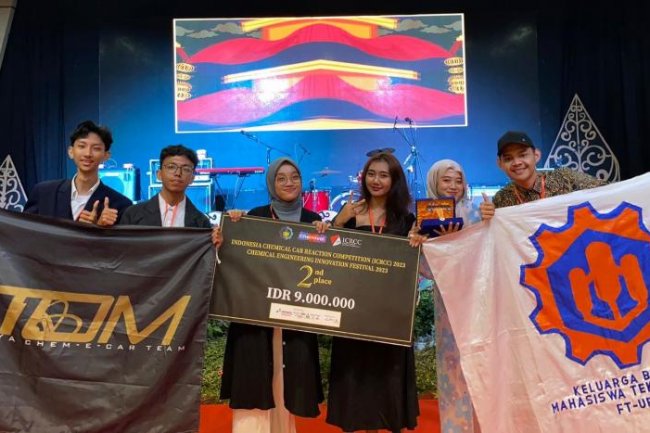 Tim ATOM Chem-E-Car Universitas Brawijaya Juara di Ajang Internasional