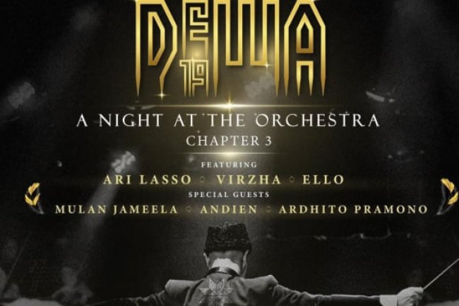 Konser Orkestra Dewa 19 di Surabaya Bikin Merinding Ribuan Baladewa