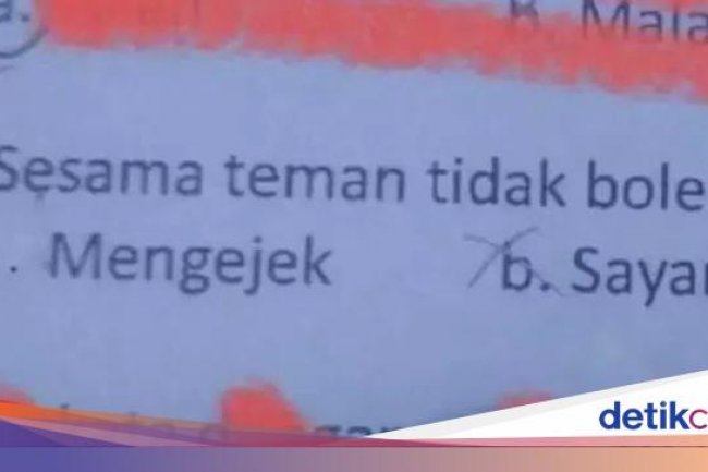 Jawaban Ulangan Bocil yang Bikin Tepok Jidat, Ada-ada Aja!