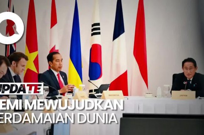 Jokowi Kembali Bicara Pemimpin Harus Berani, Kali Ini di KTT G7