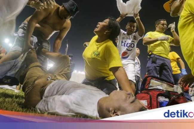 Potret Tragedi Sepakbola Mematikan di El Salvador, 12 Suporter Tewas