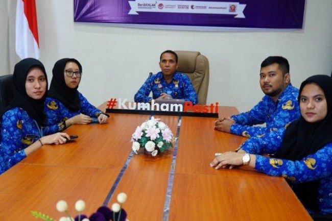 Kemenkumham Malut Ikut Peningkatan SDM Bidang Teknologi Informasi Keimigrasian