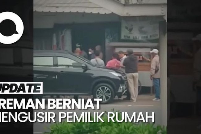 Momen Puluhan Preman Kepung Rumah Warga di Jatinegara dan Rusak Pagar
