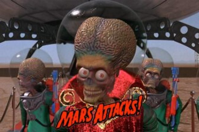 Film Ilmiah Komik Amerika di Game Mars Attacks Terbaik 2023