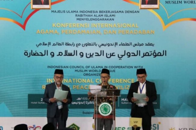 Konferensi Internasional Agama Cetuskan Deklarasi Jakarta