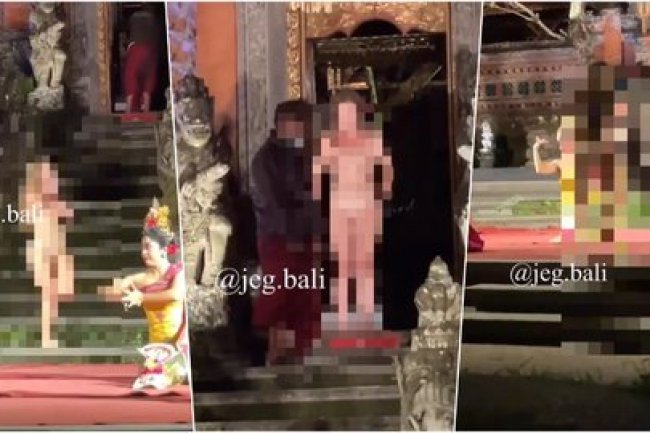 Kronologi Bule Bugil Masuk Pementasan Tari di Bali