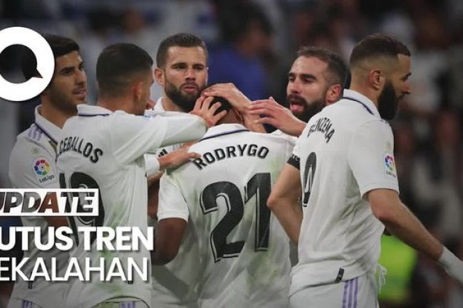 Tanpa Vinicius, Madrid Menang Dramatis atas Rayo Vallecano