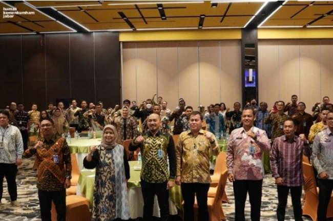 Kemenkumham Jabar Ikuti Kegiatan Penguatan Layanan Kekayaan Intelektual Berbasis Teknologi Informasi
