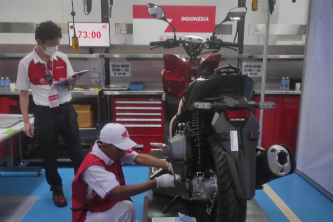 Adu Keterampilan Mekanik Jadi Strategi Honda Tingkatkan Layanan ke Konsumen