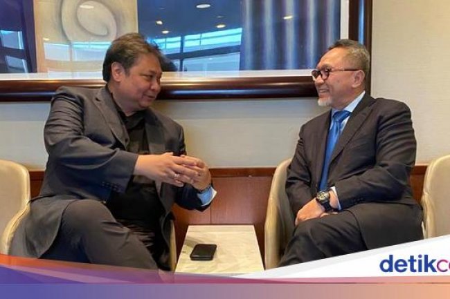 Bertemu di AS, Airlangga-Zulhas Matangkan Rencana Jelang Pilpres 2024