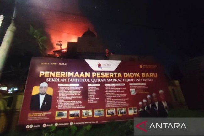 3 Santri Jadi Pelaku Peristiwa Kabakaran di Makassar, Bangunan Sekolah Ludes