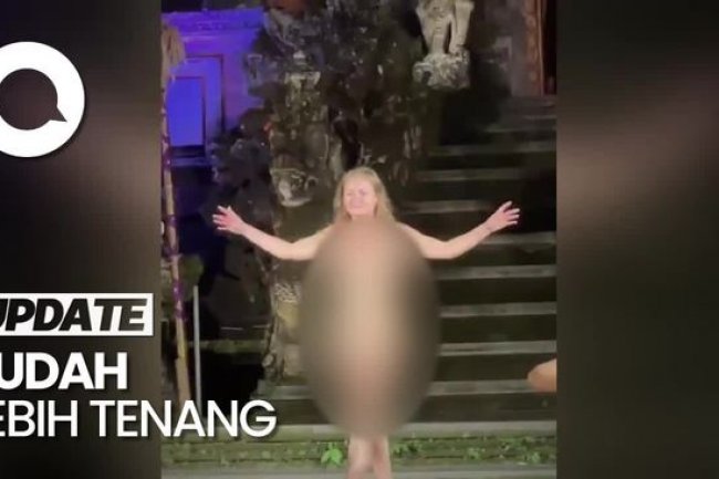 Kondisi Terkini Bule yang Telanjang di Puri Ubud Usai Dirawat di RSJ