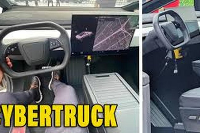 Desain Interior Kendaraan Listrik Tesla Cybertruck Telah Terkuak, Begini Tampilannya