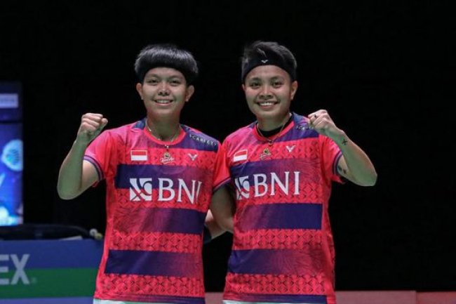 Hasil Thailand Open 2023: Apriyani/Fadia Mulus ke 16 Besar