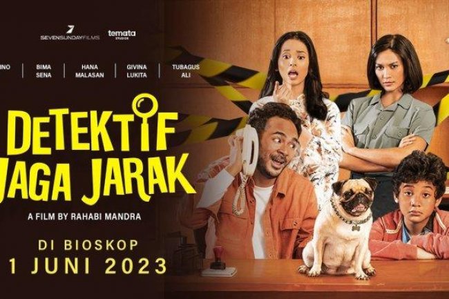 Sinopsis Film Detektif Jaga Jarak Tayang 1 Juni 2023 di Bioskop, Konsultan Pernikahan Jadi Detektif!