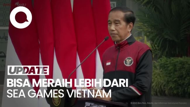 Jokowi Lepas Atlet ke SEA Games 2023, Minta di Peringkat 1-2