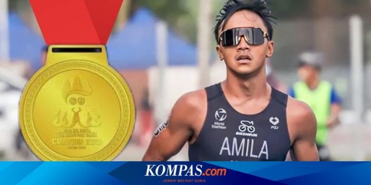 SEA Games 2023, Atlet Triathlon Sumbang Emas Pertama Indonesia