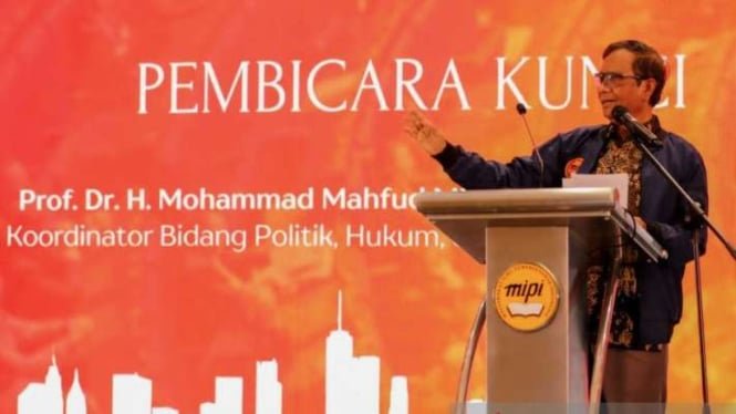 Mahfud MD: Ada yang Baru Keluar Penjara sebagai Koruptor Berpidato Ajak Perangi Koruptor