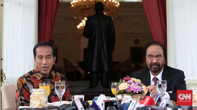 PDIP Respons Surya Paloh Soal Titik Terendah Hubungan dengan Jokowi