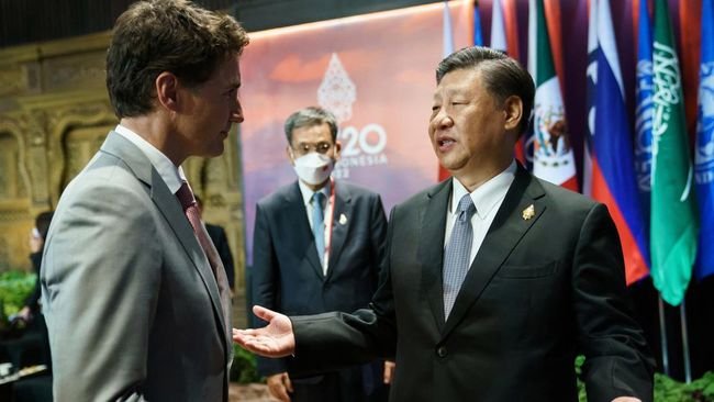 Babak Baru Panas China-Kanada, Trudeau Tantang Xi Jinping