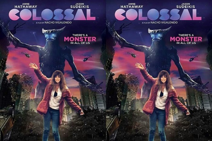 Sinopsis Film Colossal, Kisah Anna Hathaway Mengendalikan Monster Jahat dari Jarak Jauh