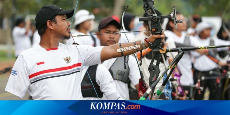 BERITA FOTO: Persiapan Turnamen Internasional, Atlet Panahan dan Panahan Paralimpik Indonesia Gelar Latih Tanding