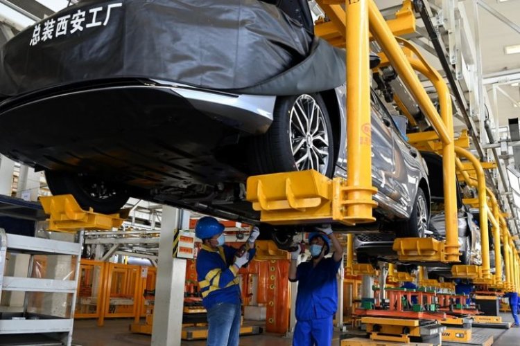Industri manufaktur otomotif China catatkan ekspansi stabil di Q1 2023