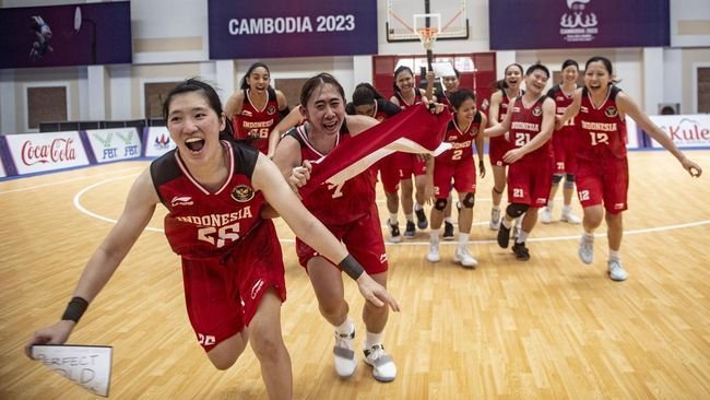 Pujian Erick Thohir Usai Timnas Basket Putri Raih Emas SEA Games