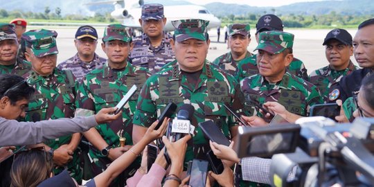 Panglima TNI Sebut 4 Pekerja BTS Bukan Disandera KKB, Ini Cerita Versi Laksamana Yudo