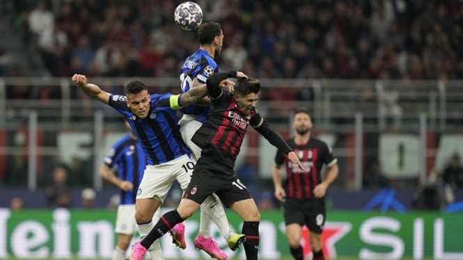 5 Fakta Mengerikan Jelang Duel Semifinal Liga Champions Inter Milan vs AC Milan