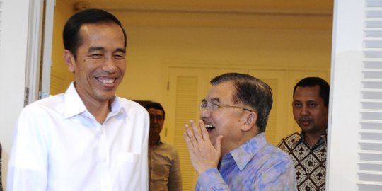 5 Tahun Bersama, Kini JK Tak Lagi Sejalan dengan Jokowi
