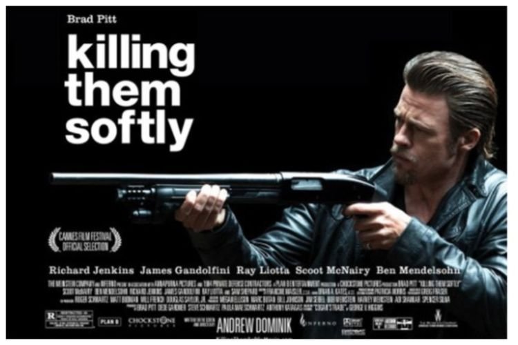 Sinopsis Film Killing Them Softly, Brad Pitt Mencuri Perhatian sebagai Pembunuh Bayaran, Tonton Disini
